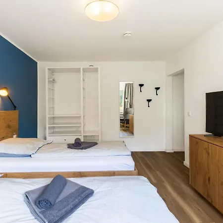 公寓 Glueck Auf Am Stadtpark *