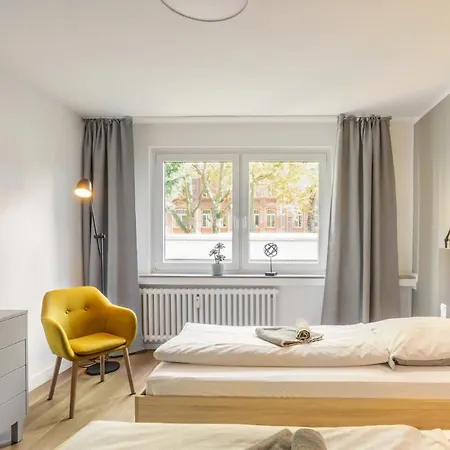 公寓 Glueck Auf Am Stadtpark