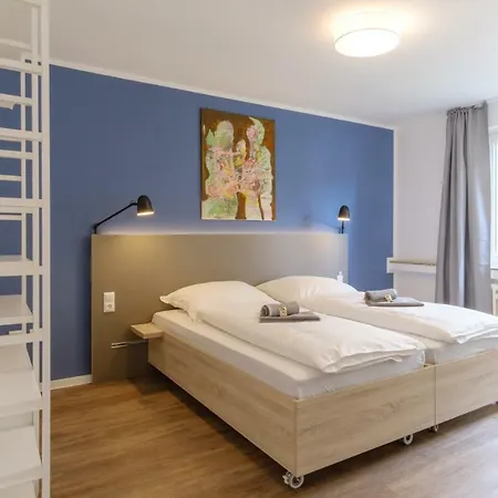 公寓 Glueck Auf Am Stadtpark 杜伊斯堡