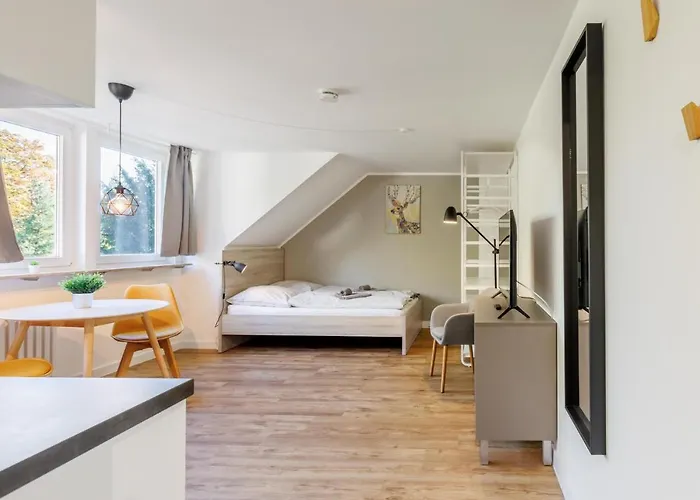 Apartman Glueck Auf Am Stadtpark